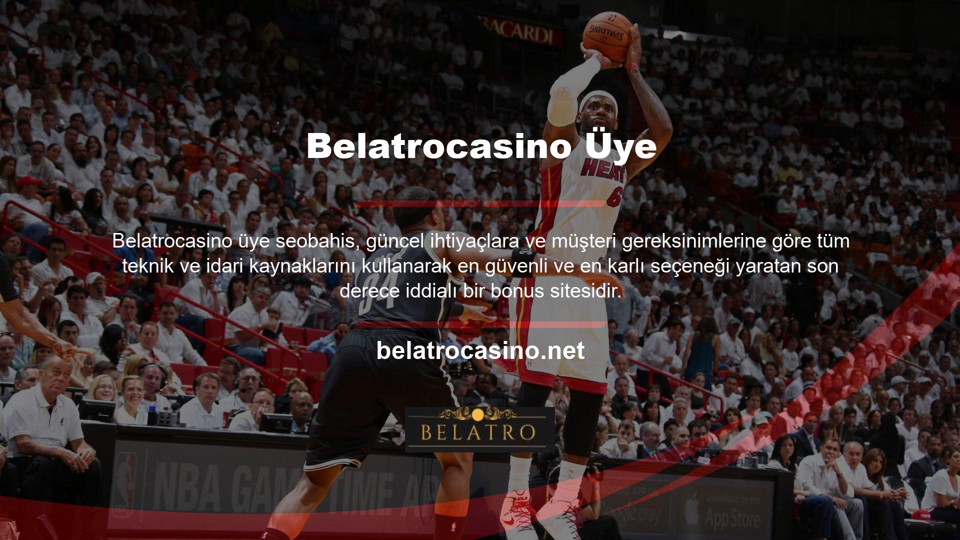 Belatrocasino, oyuncuların ve Casino tutkunlarının eğlenebileceği ve potansiyel olarak biraz para kazanabileceği harika bir yerdir