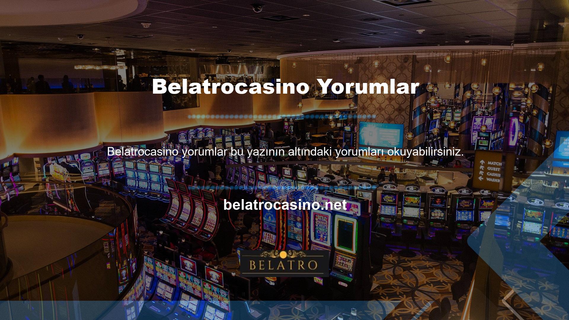 Belatrocasino web sitesinin ana sayfasına ulaşabilirsiniz