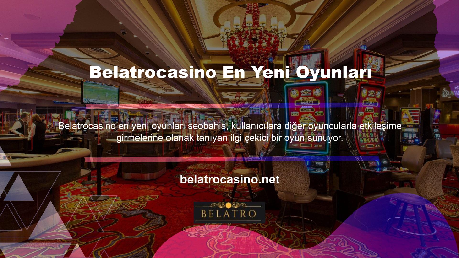 Bu web sitesi aynı zamanda bahis yapmak ve profesyonel casino oyunları hazırlamak için de kullanılmaktadır